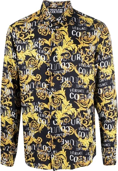 versace overhemd heren|VERSACE heren overhemden .